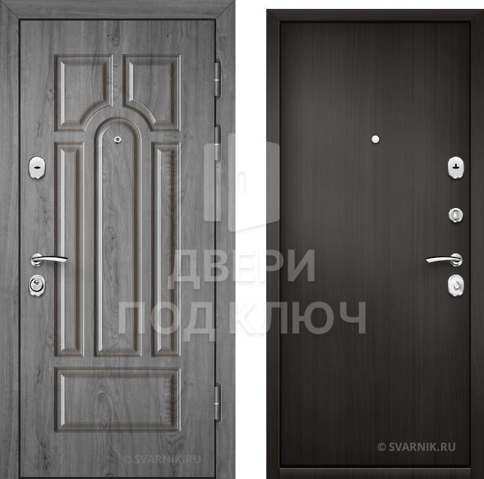 Входная дверь с терморазрывом для дачи ДПК-7408